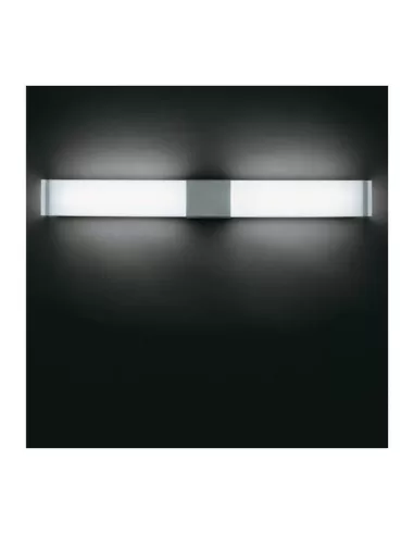 Fontana arte 5446//1 applique iceberg en aluminium 2x55w 2g11